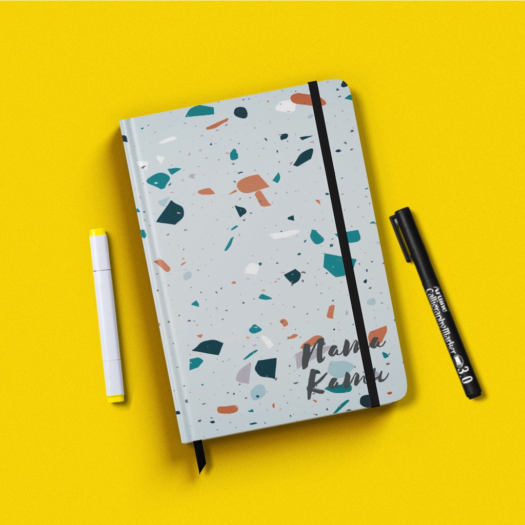 

Notebook Jurnal Harian Unik Minimalist Corsac A5 Lined Grid Dotted Paper Simple Custom Diary Book Buku Tulis Diary Custom