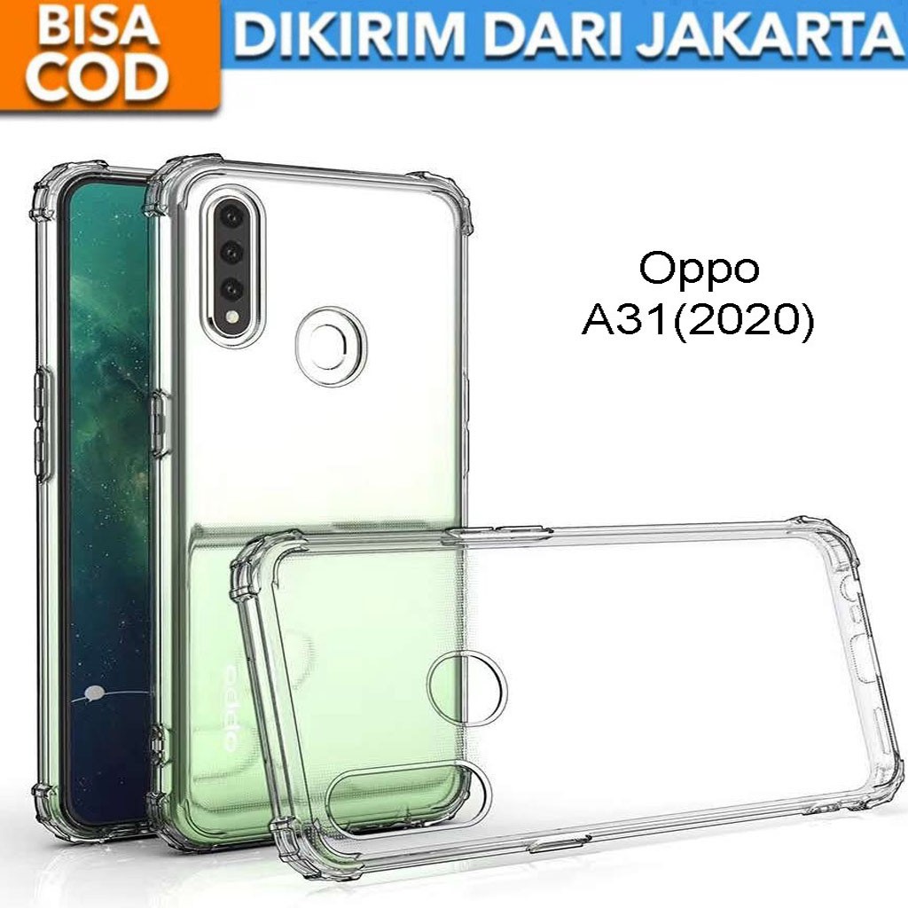 Casing Oppo A31 2020 / Oppo A8 Anti crack SoftCase