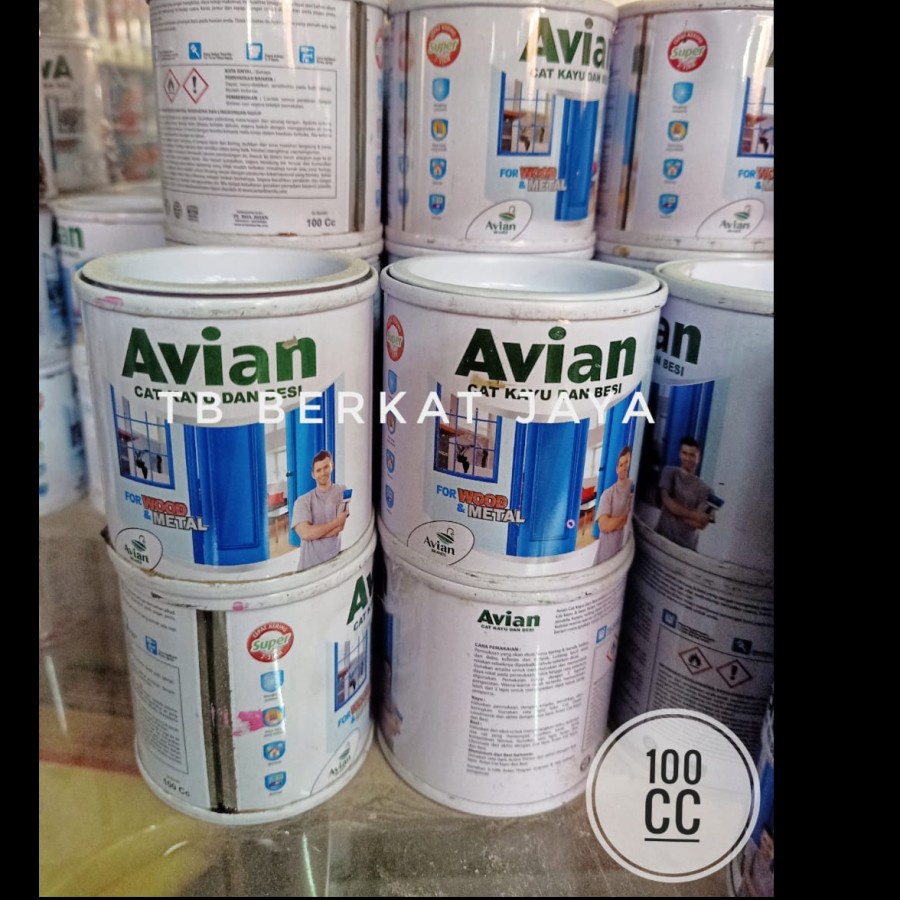 Cat Besi / Kayu Avian 100 CC - Putih