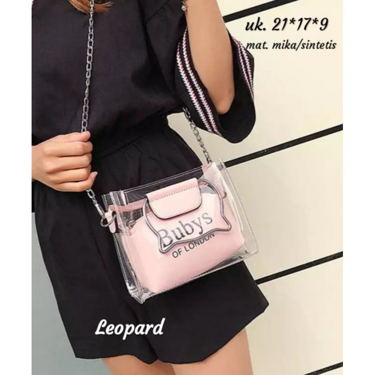 Transparan Handbag bubys