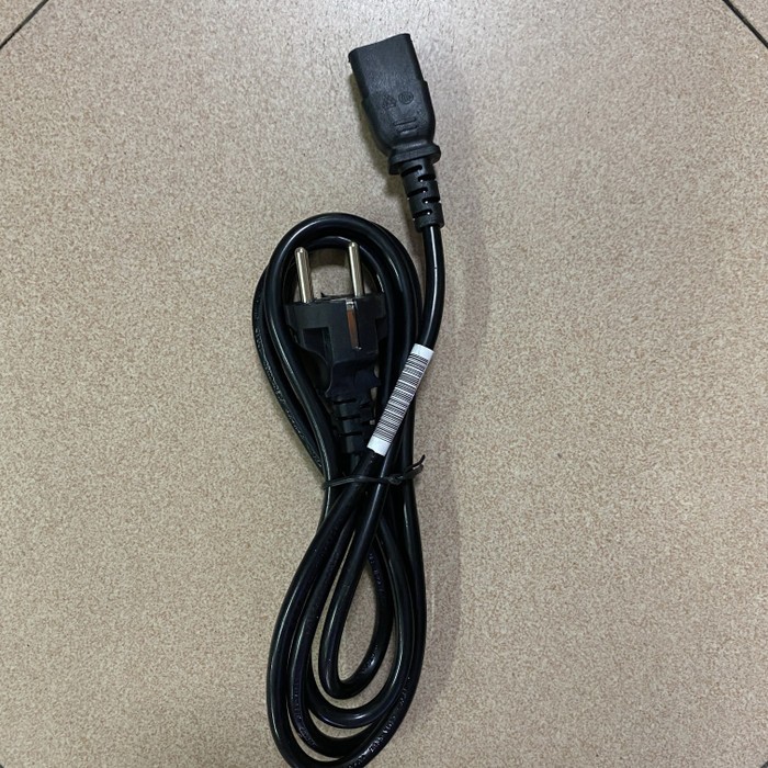 Kabel Power CPU PC Komputer Monitor Ke Listrik 1.8M - kabel 1.8 Meter Original