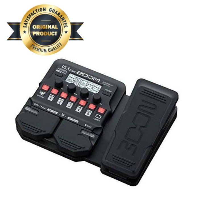 Multi Effect Gitar ZOOM G1 FOUR  G1X FOUR Original