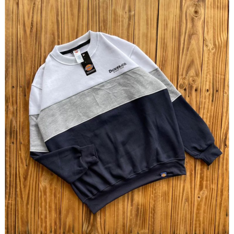 SWEATER CREWNECK DICKIES COMBI PREMIUM FULLTAG &amp; LEBEL