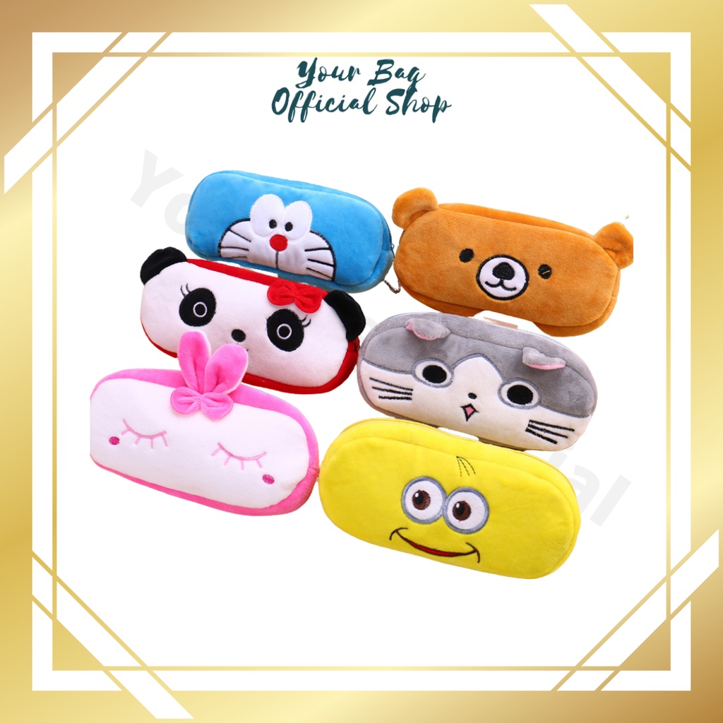 

KT18 YBOS - Pouch Aksesoris Karakter Tempat Pensil Karakter Lucu Import