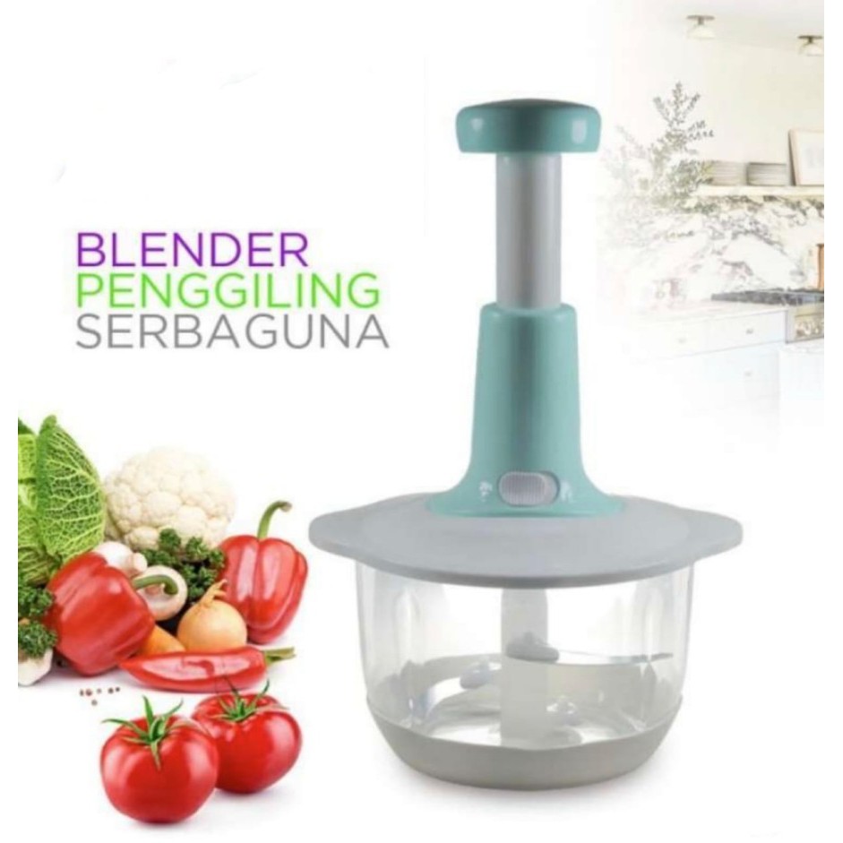 *COD*Blender Capsul Manual - Blender Gilingan Daging Buah Sayur Serbaguna