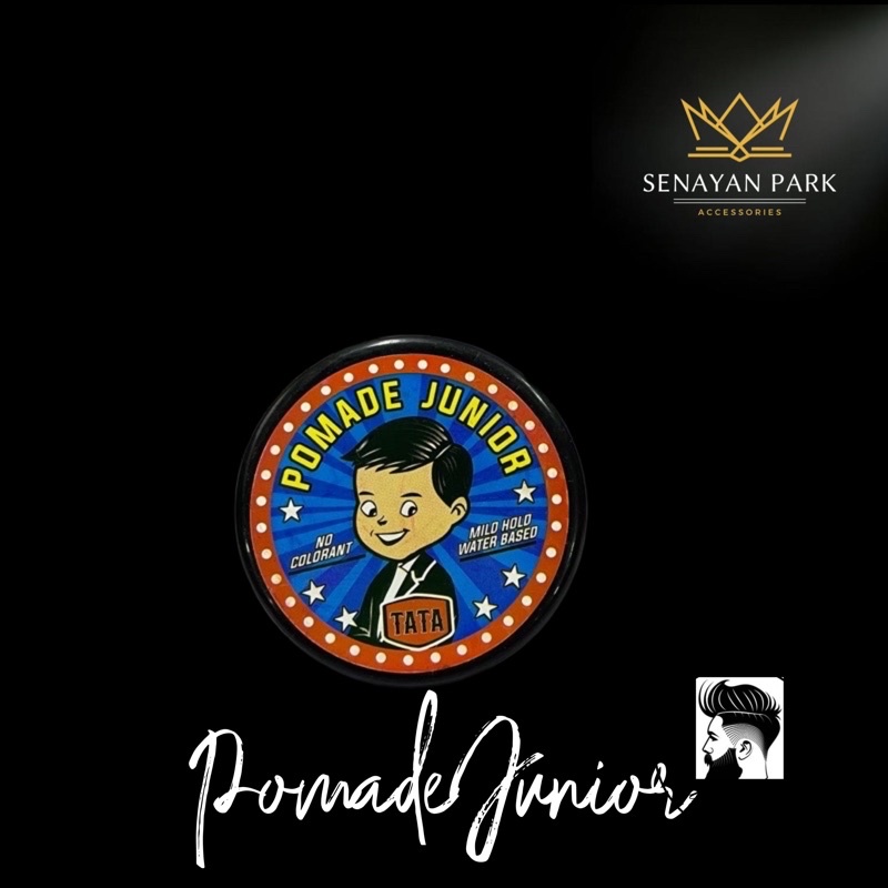 TATA POMADE JUNIOR NO COLORANT/MILD HOLD WATER BASED 75gr Promo Sen