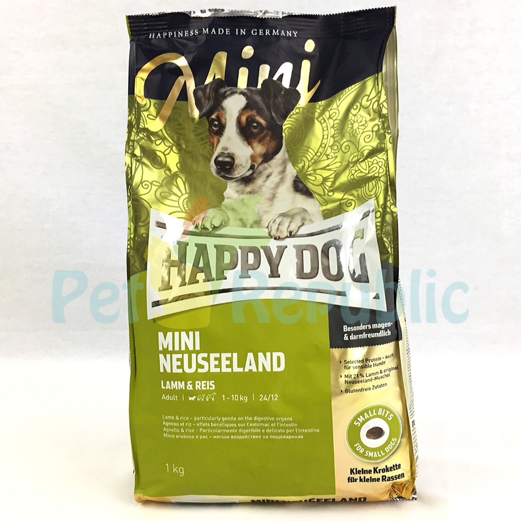 

HAPPYDOG Makanan Anjing Supreme Mini Neuseeland with Lamb 1kg