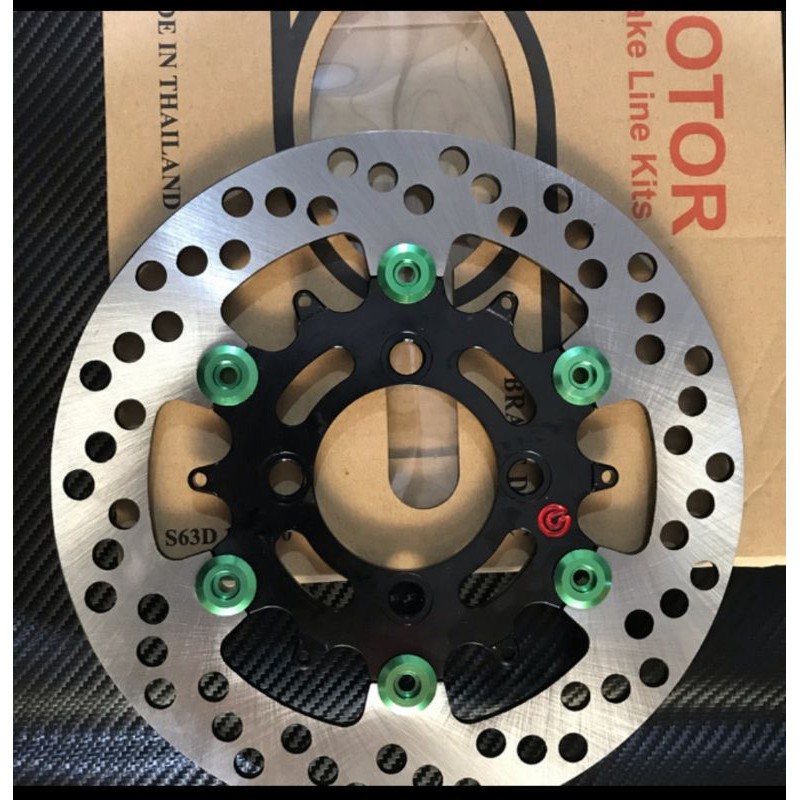 piringan cakram depan 220 mm floating beat Vario disk brake beat Vario floating rotor