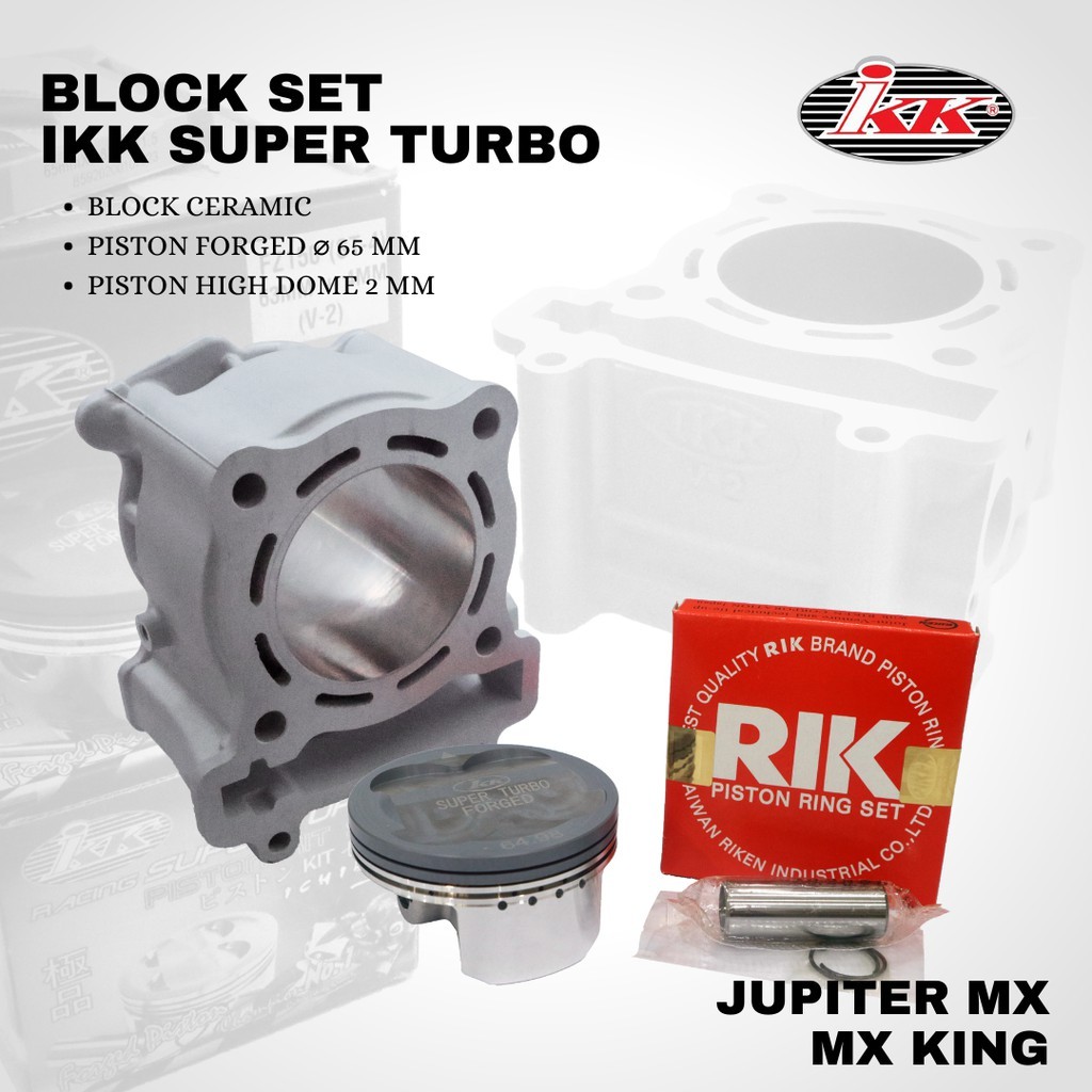 Blok seher IKK jupiter mx mx king vixion Super Turbo boring 65mm