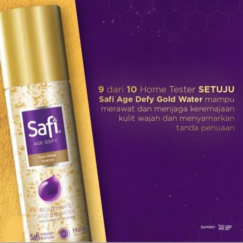 Safi Age Defy Gold Water Essence 100ml 30ml