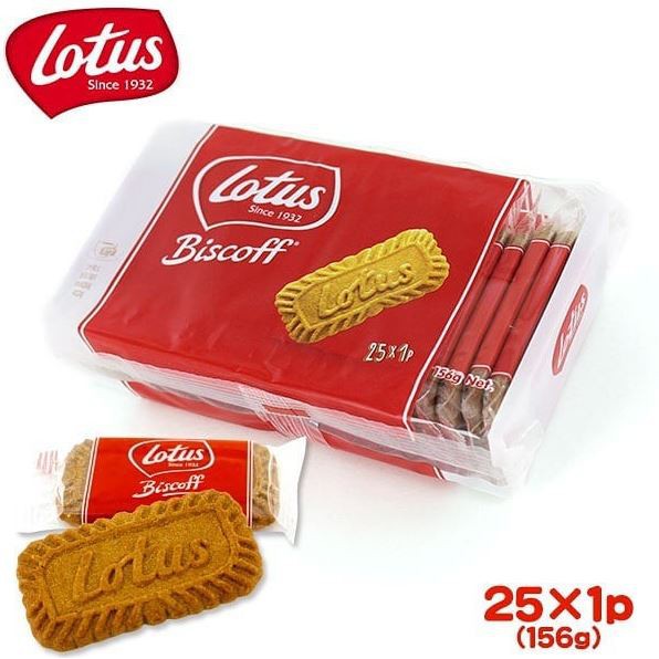 

Biskuit Lotus Biscoff Caramelised - Biscuit Biscoff 156gram isi 25pcs