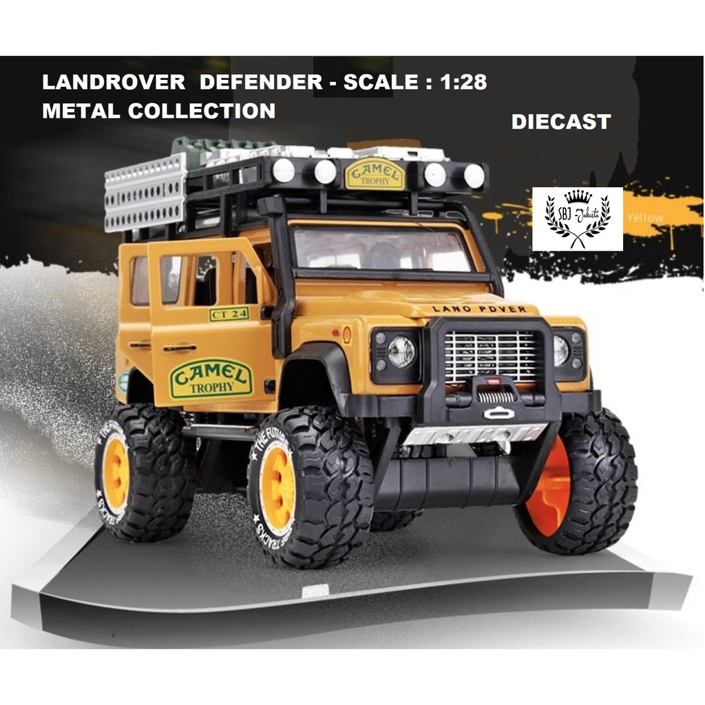 MINIAUTO DIECAST LAND ROVER DEFENDER 1:28 METAL COLLECTION BIG SIZE REALISTIC MODEL