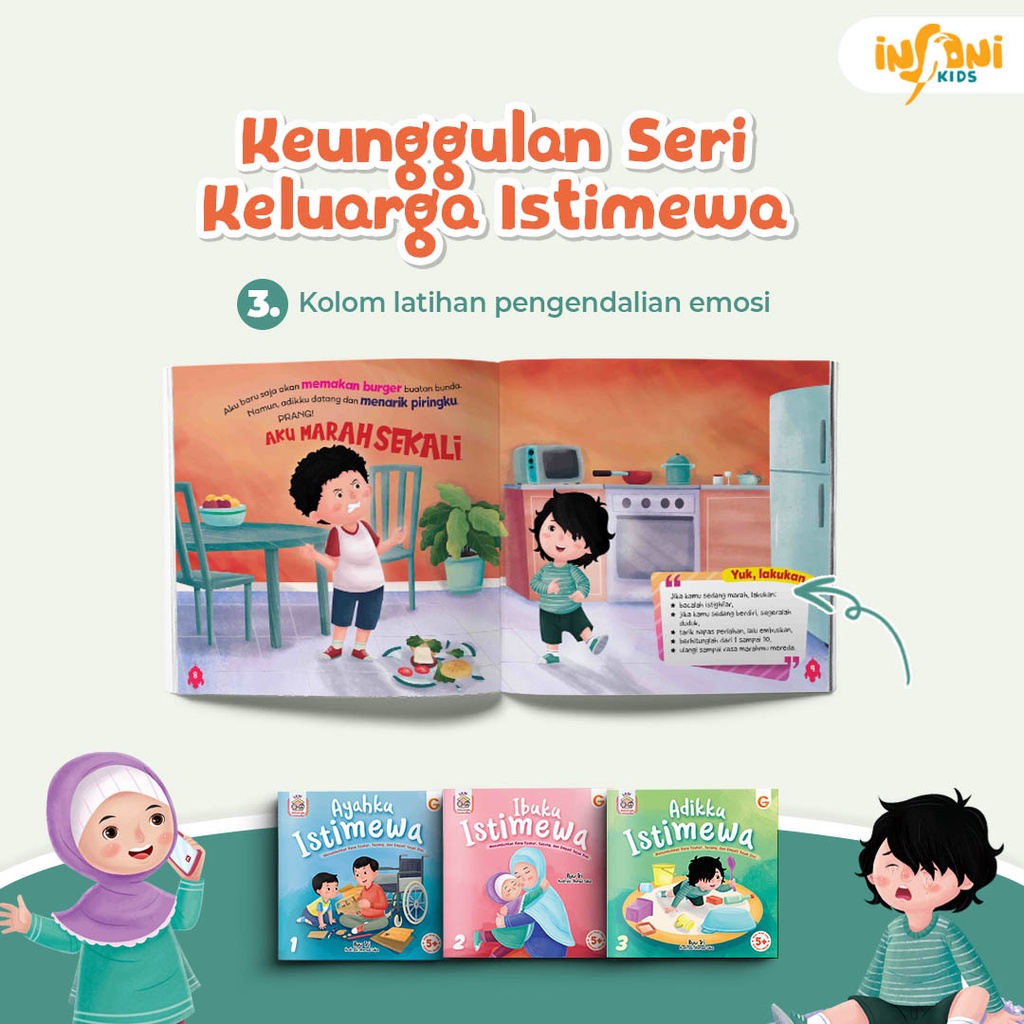 Buku 1 Set Seri Keluarga Istimewa - Gema Insani 100% Original