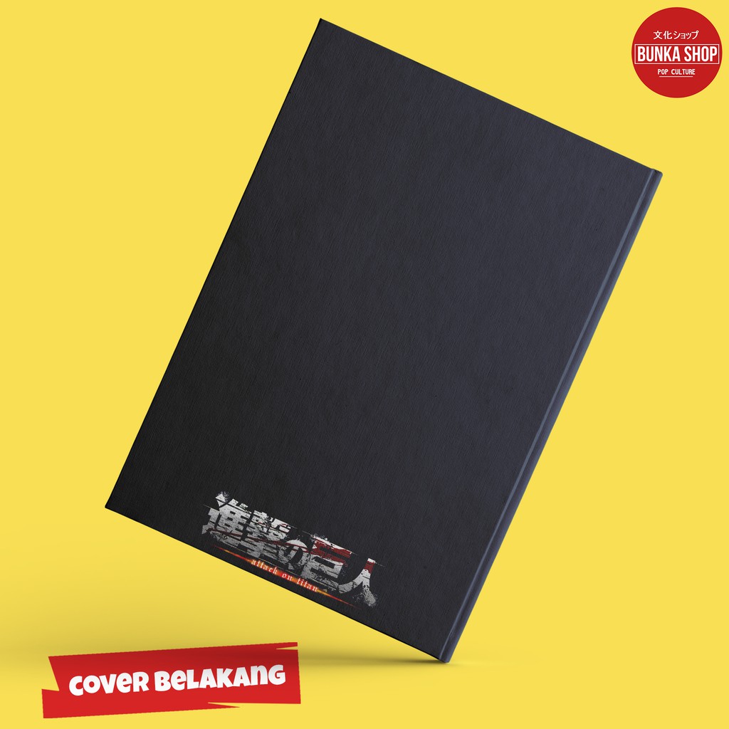

H7Y Pocket Book Anime Shingeki no Kyojin Scouting Legion Attack on Titan Hardcover Buku Tulis