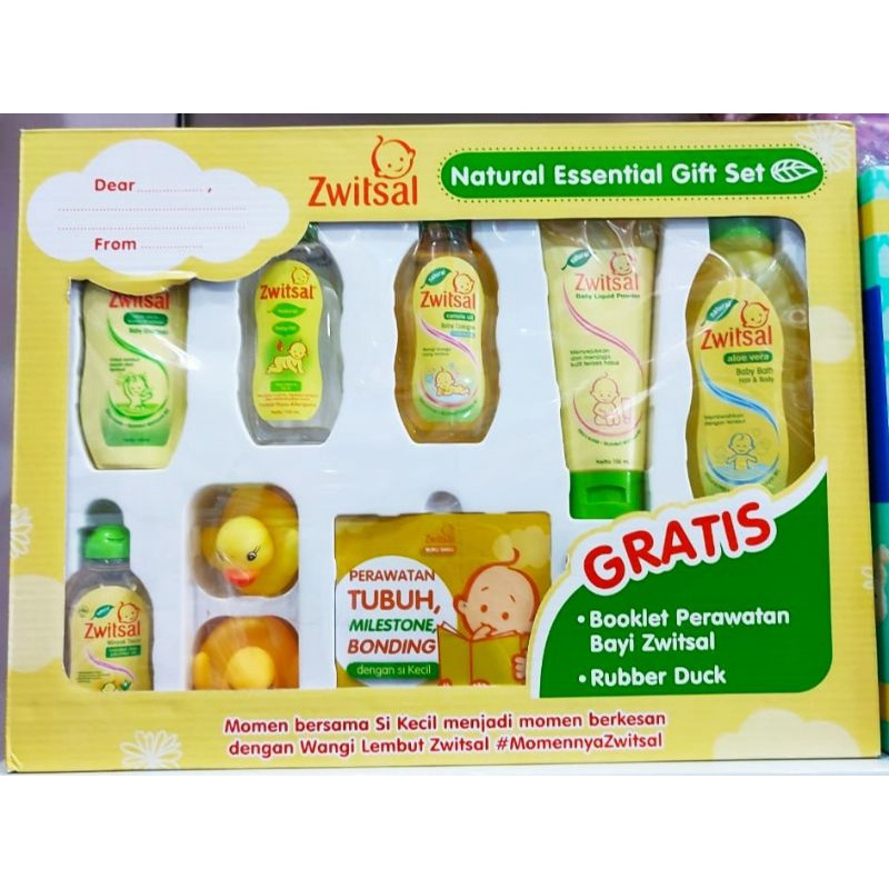 ZWITSAL BABY GIFT BOX SPA-PAKET PERAWATAN BAYI-KADO BAYI