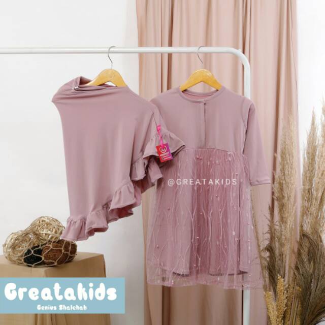 Dress Anak Set Bilqis Dress NB-S