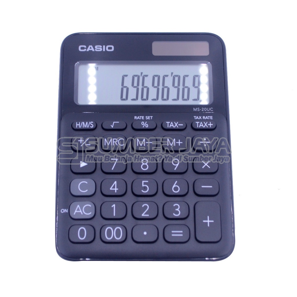 

Kalkulator Calculator Casio MS 20UC Callculator ColorFull 12 Digits
