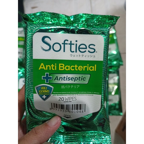 Softies Anti Bacterial 20s