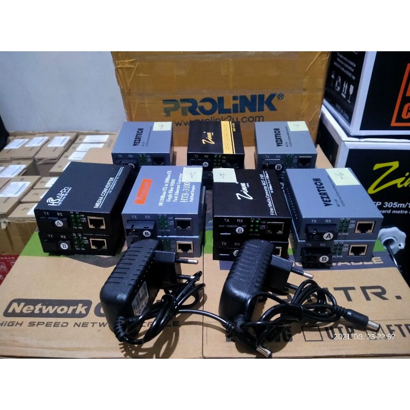 Converter FO HTB Netlink Zimmlink Mylink HSairpo Vezatech FiberT