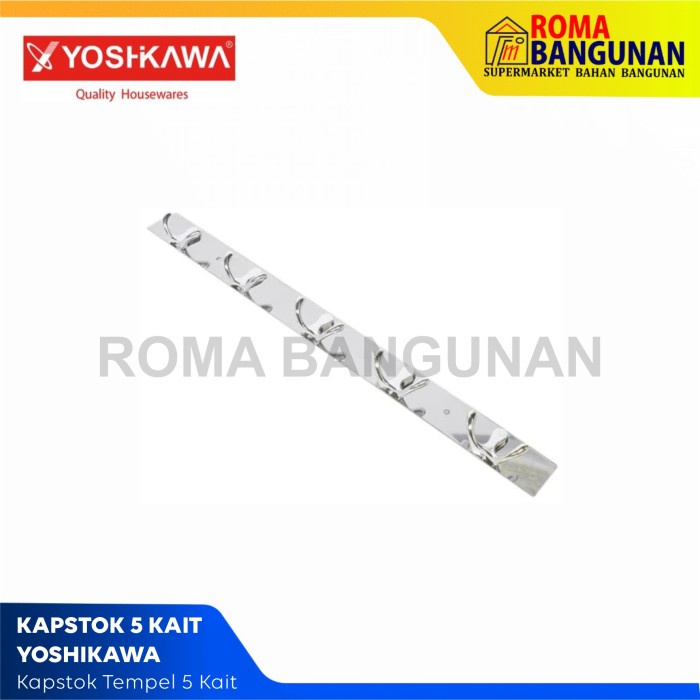 Yoshikawa Gantungan Baju 5 Hook / Kapstok 5 Kait KSS050