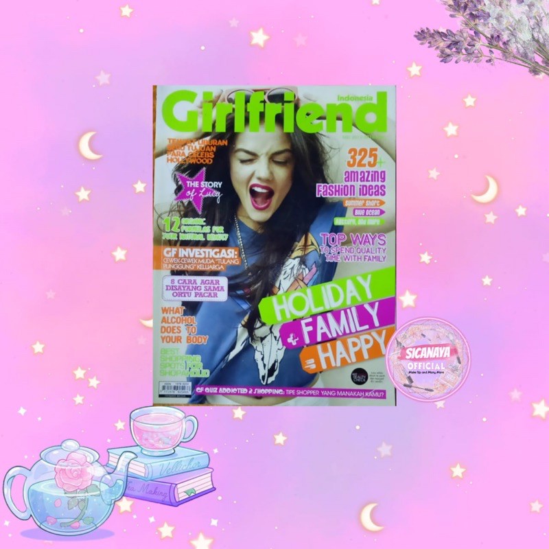 MAJALAH GIRLFRIEND INDONESIA MEI 2012 - KAREN LUCY HALE