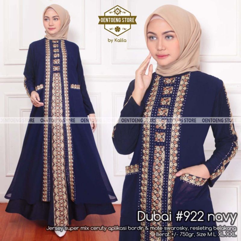 Gamis turkey # Abaya # Dubai 922 original oentoeng store
