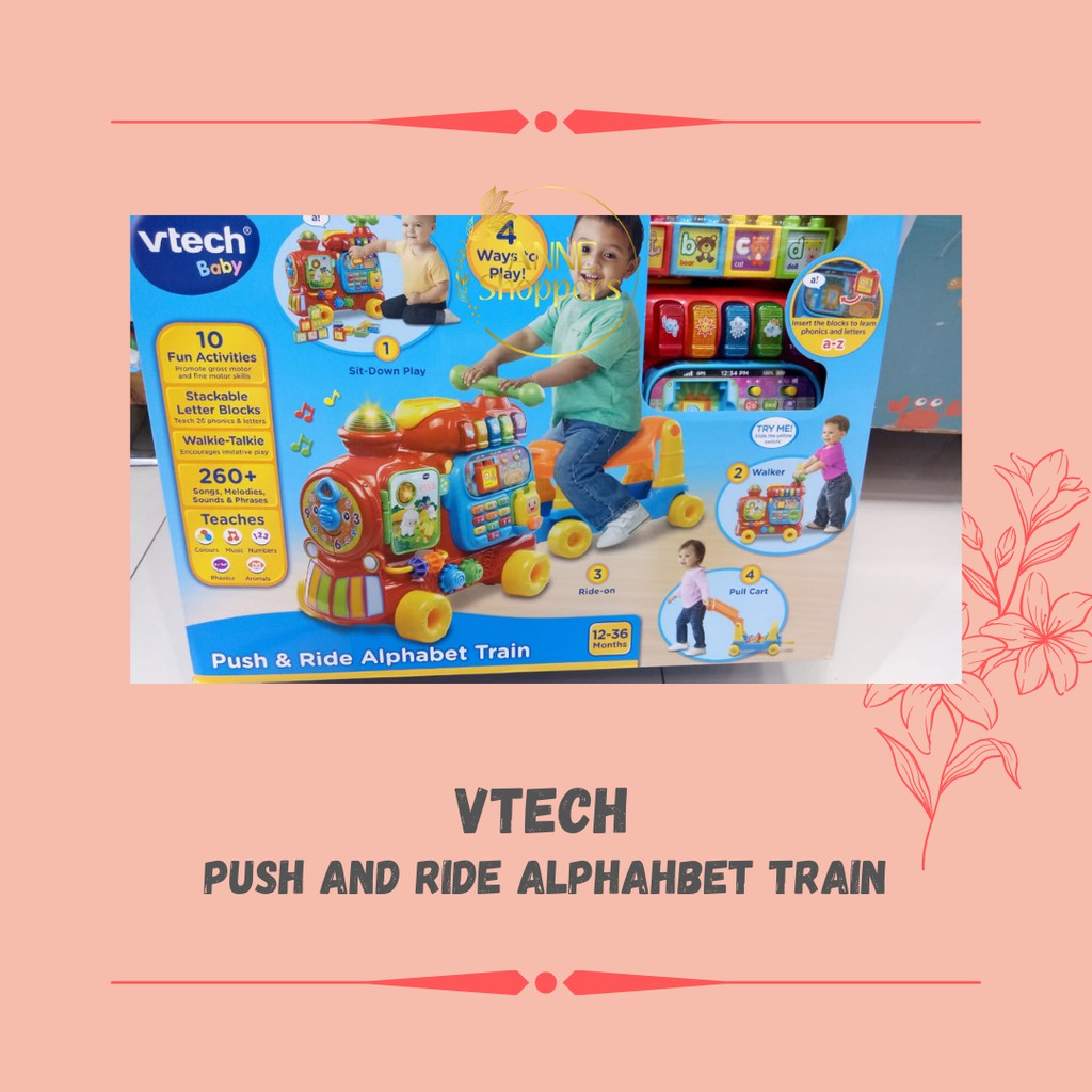 VTech Baby Push and Ride Alphabet Train
