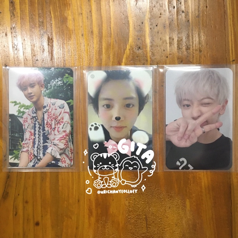 EXO Chanyeol 5th Anniversary SUM, The War Private, Exo-L Ace Fan Club Kit 2020 Photocard / PC