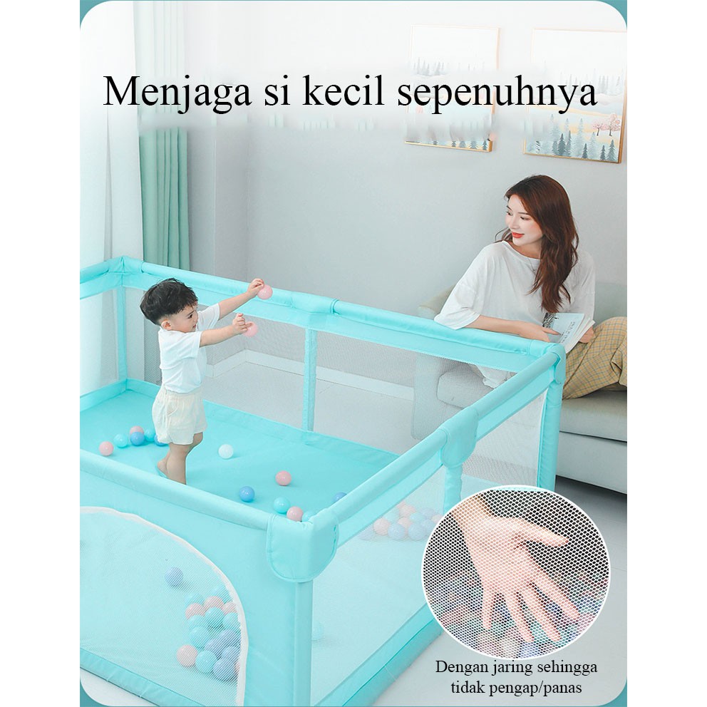 Baby Playpen Anak Kolam Mandi Bola Pool Ball Pagar Bayi Anak Playmat
