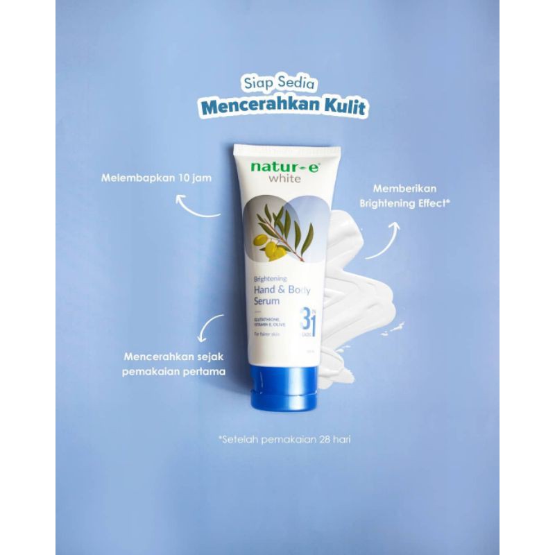 Natur-E white handbody serum