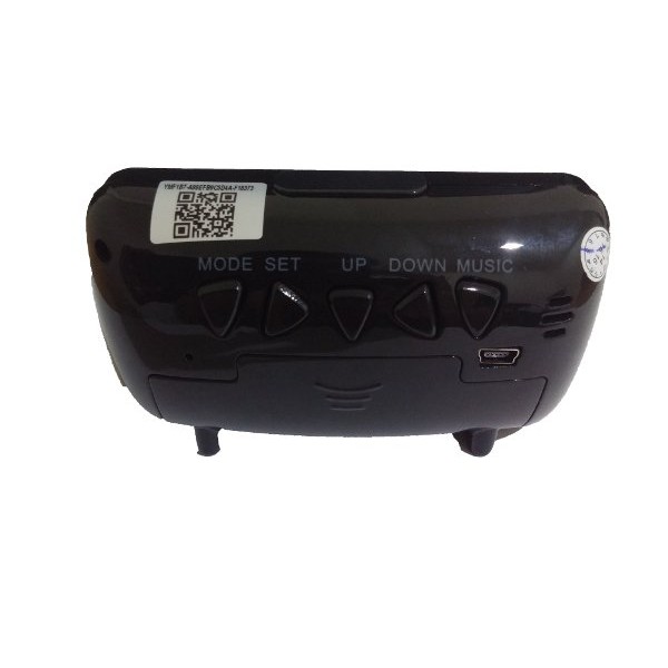 Termurah               CAMERA PENGINTAY HD1080 Wifi AP IP Network Spy Desk Clock Camera sup