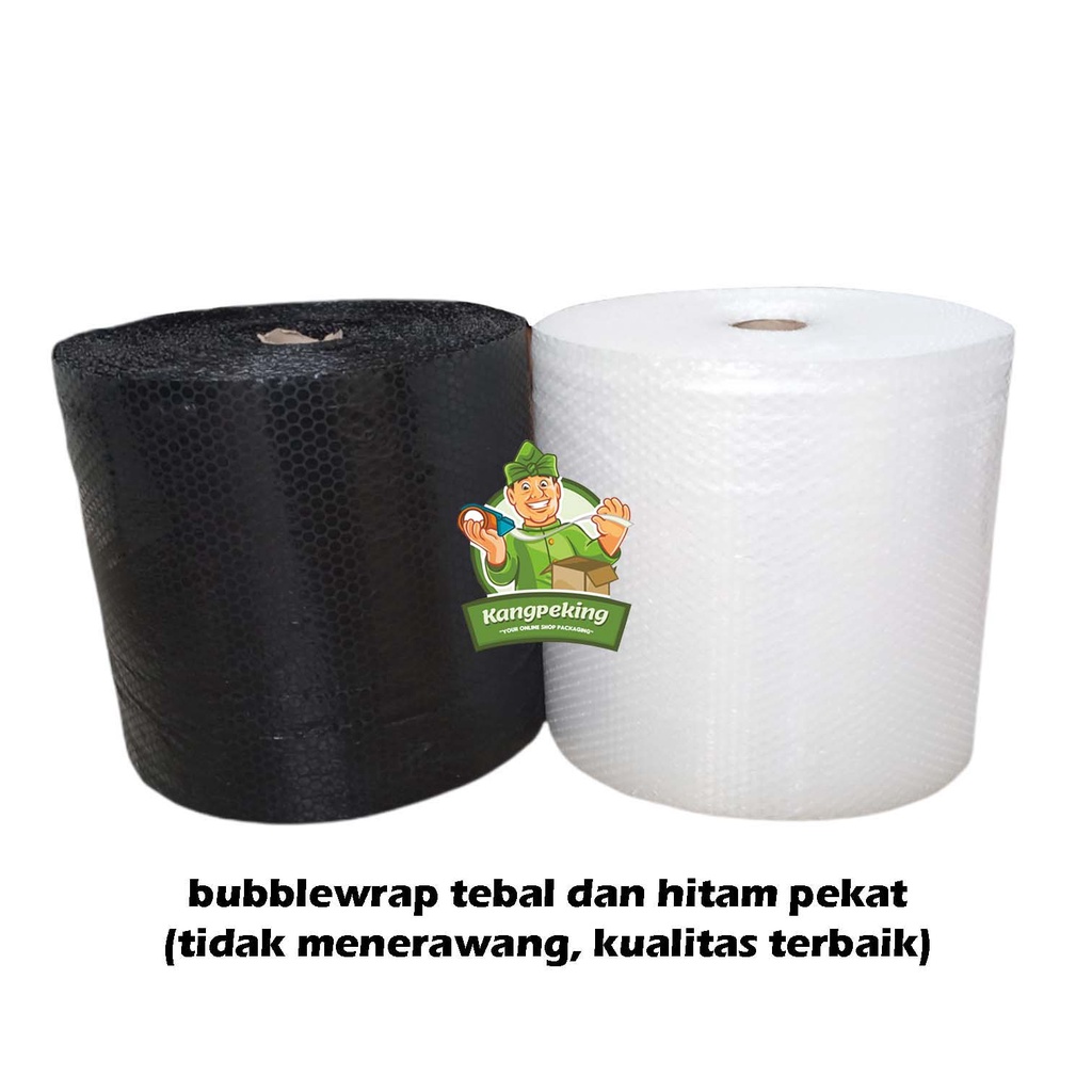 

Promo Bubble wrap 50 m x 40 cm / bubblewrap / plastik bubble tebal