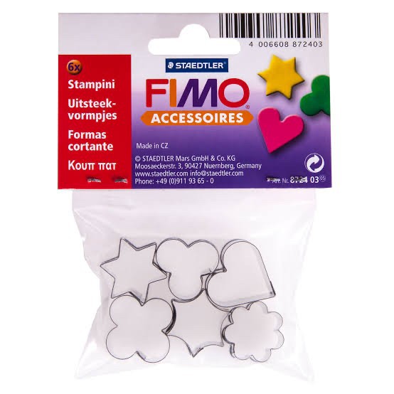 FIMO cutter shape mettal alat potong clay