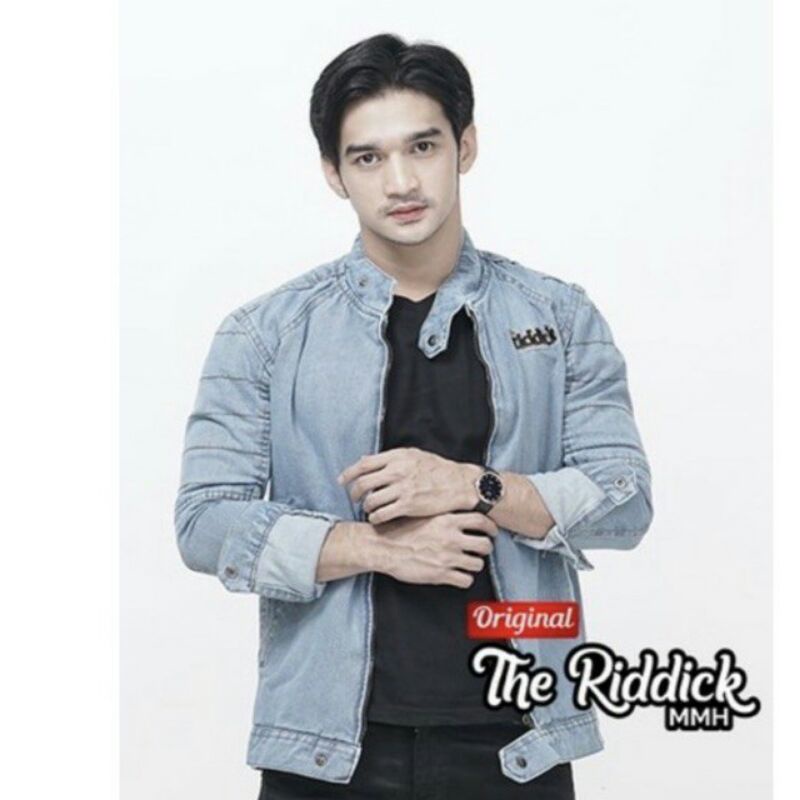 Jaket Jeans Distro Terbaru Jaket Jeans Pria Kekinian Jaket Jeans Bordiran Jaket Murah pria