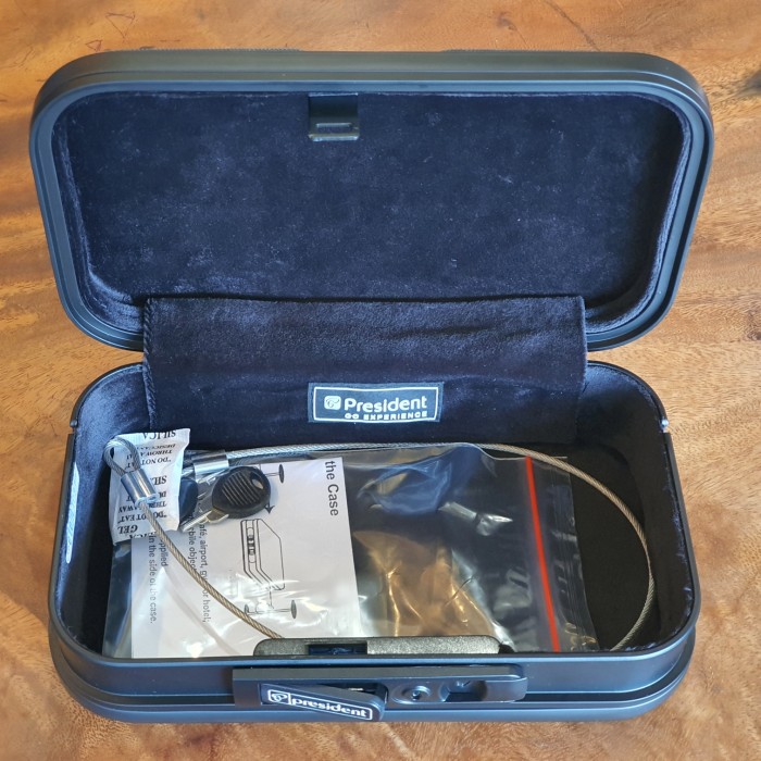 KOPER BROMPTON MINI PRESIDENT SELI INCLUDING BRACKET TAS BLACK