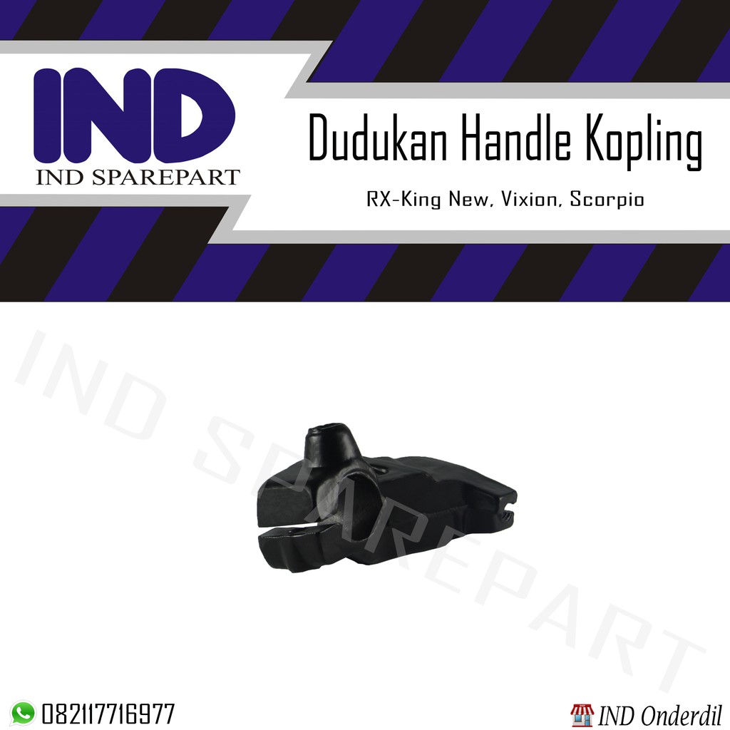 Rumah/Dudukan Handle Kopling/Kiri RX King New &amp; Vixion &amp; Scorpio