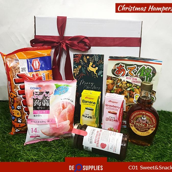 

CHRISTMAS HAMPERS BY DESUPPLIES - SWEET N SNACK - KADO PARCEL NATAL FV452CD4