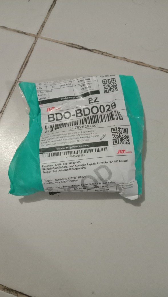 Facial Foam Glow - By Touch N Glow