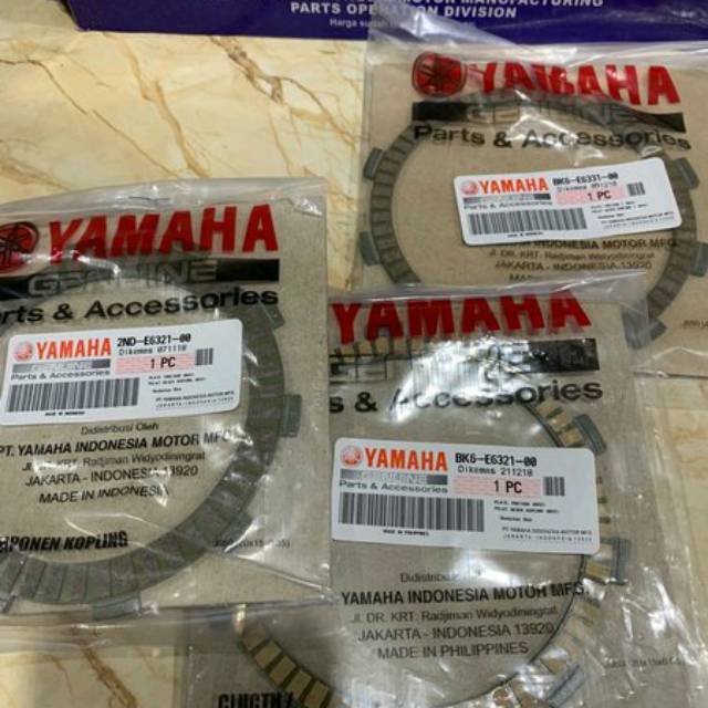 kampas kopling R15 Vva V3 set ori ygp