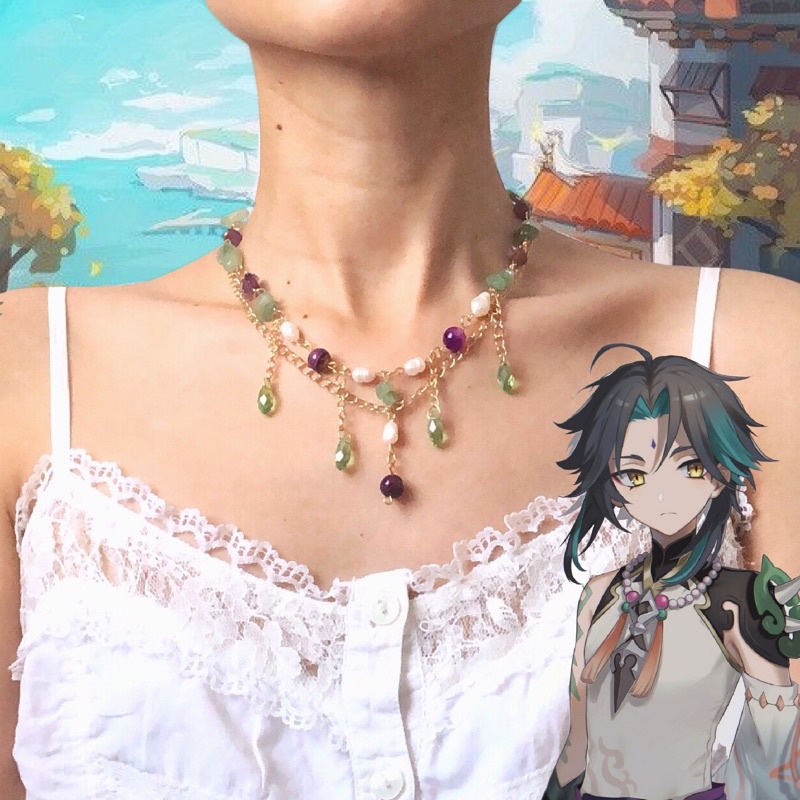 xiao genshin impact necklace