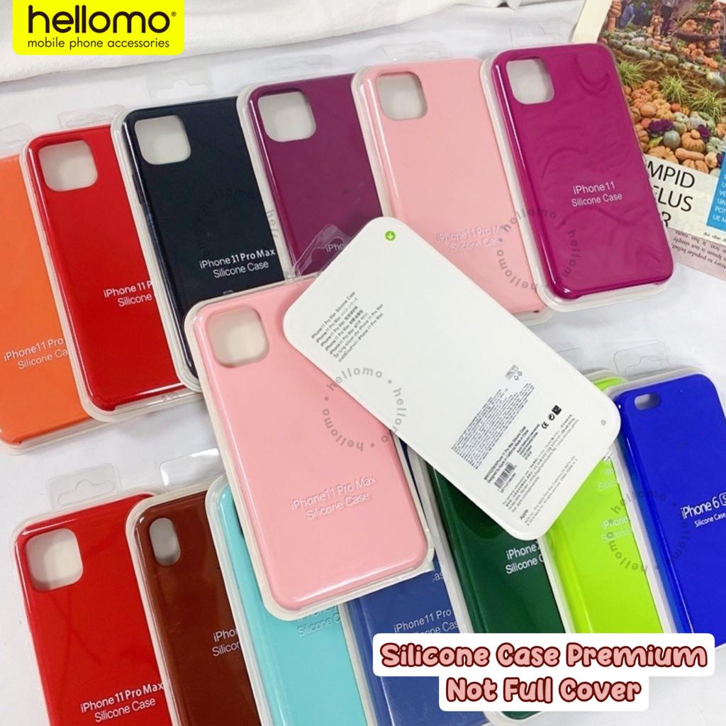 Apple Silicone Not Full (Seri 2) Cover Silicone Logo Apple Not Full Lens Protection Silicone Apple Premium Silicone Apple Case Anti Kotor