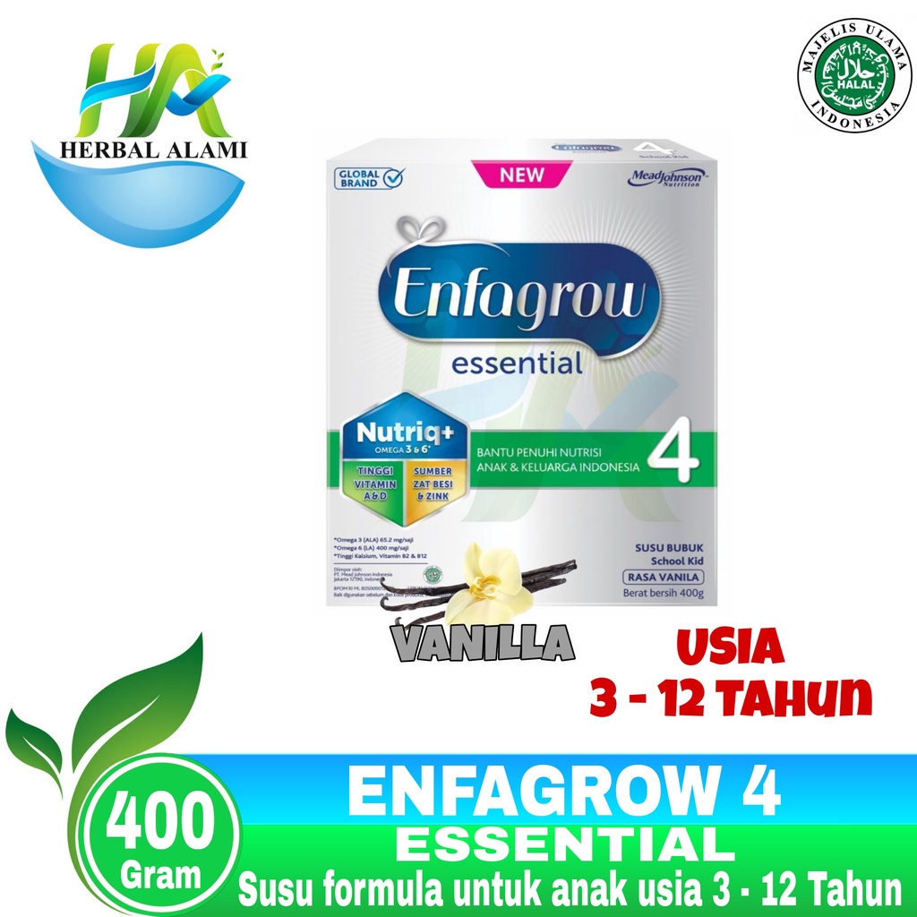 Enfagrow Essential 4 400g - Susu Formula Membantu Menuhi Nutrisi Anak