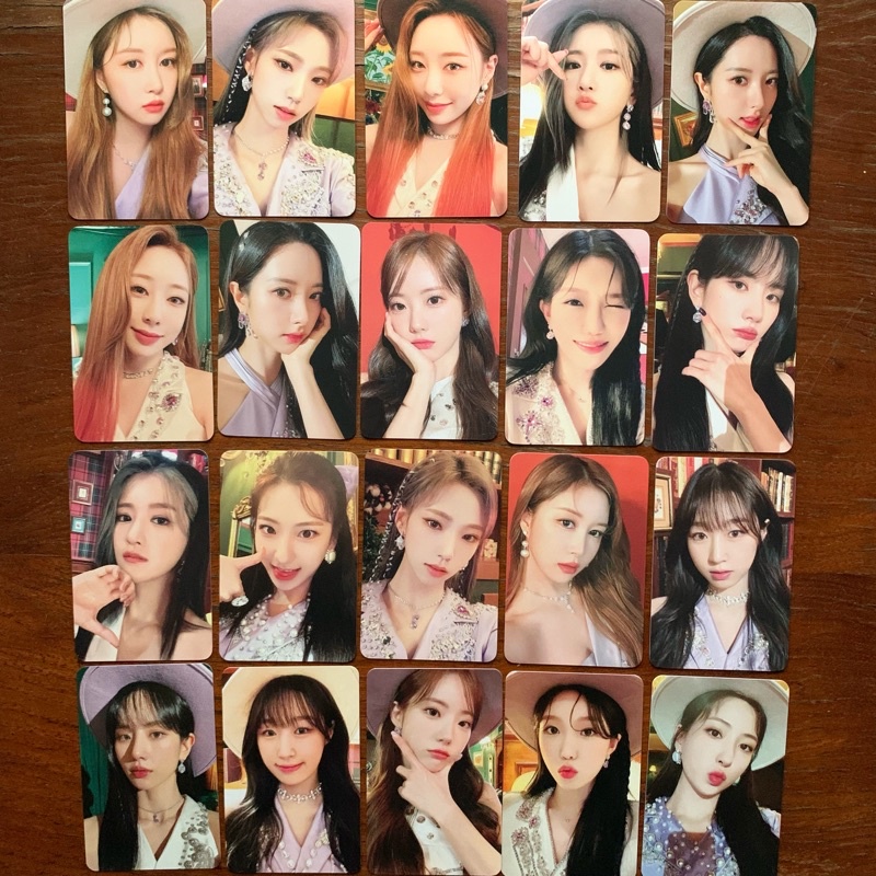 [ready] photocard wjsn md wonderland pc tin case set bona luda eunseo seola dawon yeonjung exy yeore