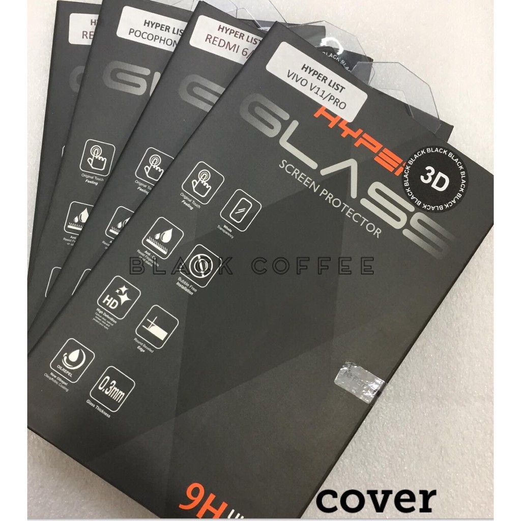 HYPER LIST FULL Tempered glass IPHONE 14 PRO MAX / 14 PRO / 14 PLUS / 14 / 13 PRO MAX / 13 MINI / 13 PRO / 13 / 12 PRO MAX / 12 PRO / 12 MINI / 12 / 11 / 11 PRO / 11 PRO MAX / XR / X / XS / XS MAX
