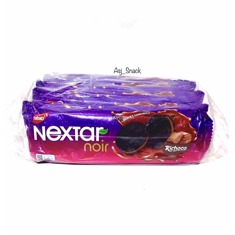 

Nabati Nextar Noir Richoco Cookies Sandwich ( 10 pcs x 22g )