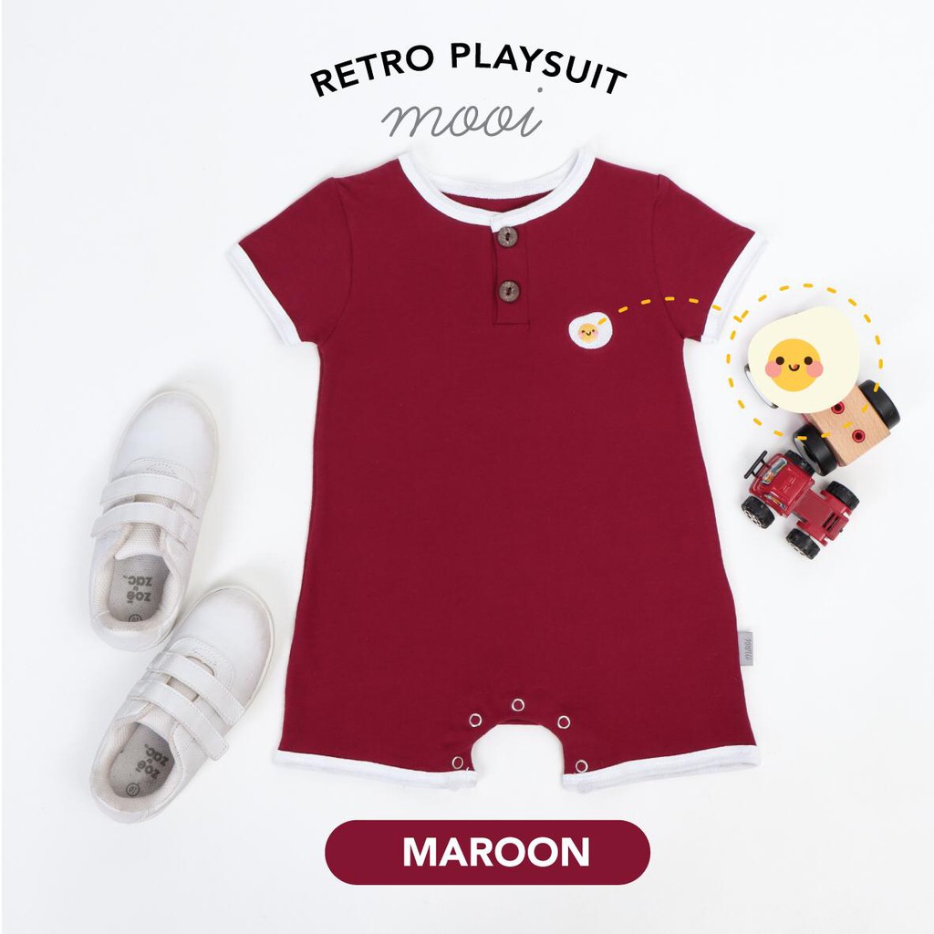 PROMO 7.7 PROMO BAJU LEBARAN MURAH PROMO 4.4 MOOI RETRO PLAYSUIT ROMPER BAYI JUMPER BAYI