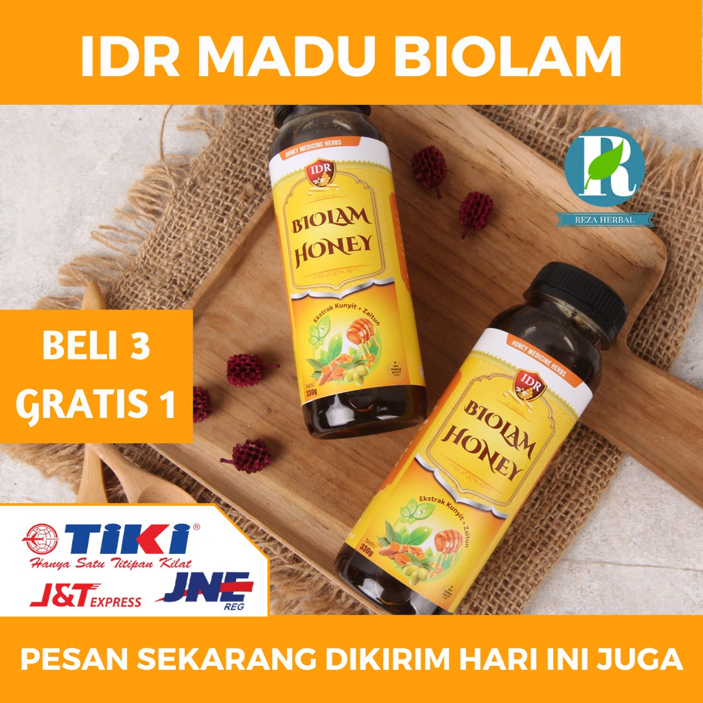 IDR MADU BIOLAM - Ahlinya Mengatasi Masalah Maag, Gerd, Asam Lambung, dan Pencernaan Lainnya