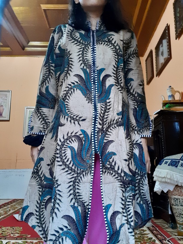 Dress Batik Couple | Tunik Batik Couple | Kemeja Batik Pria Lengan Panjang | Dress Batik Modern