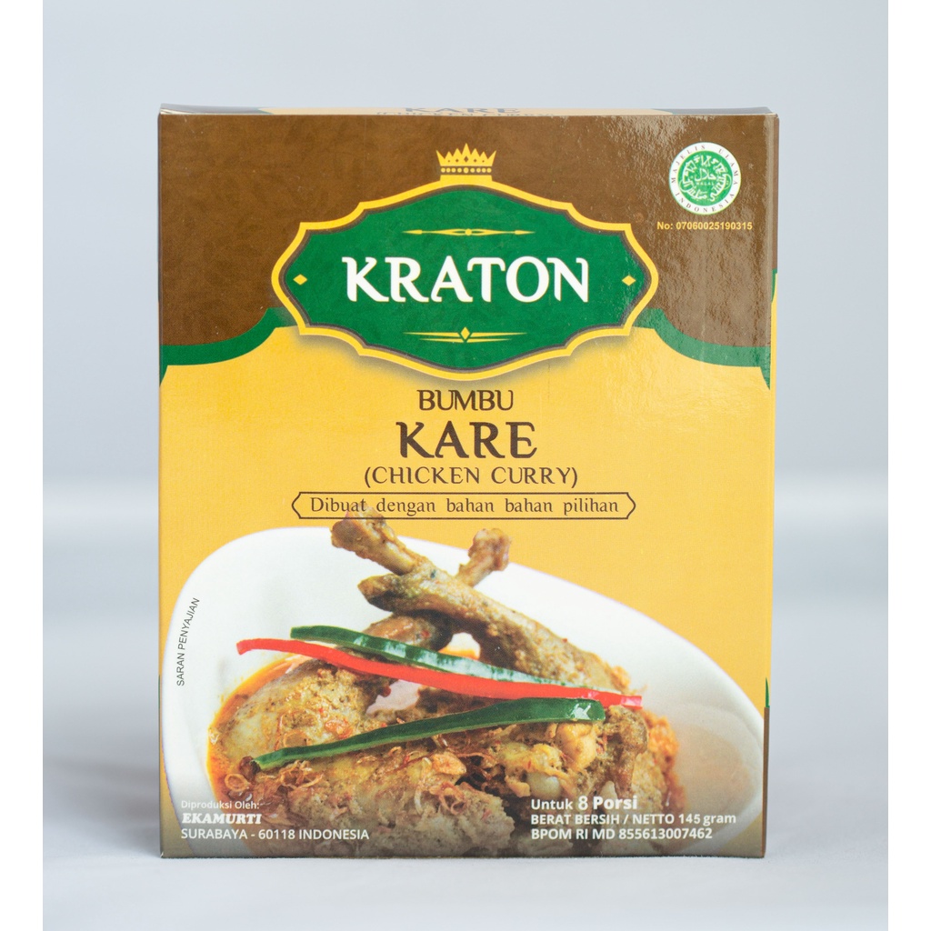 

Kraton Bumbu Kare 145gr