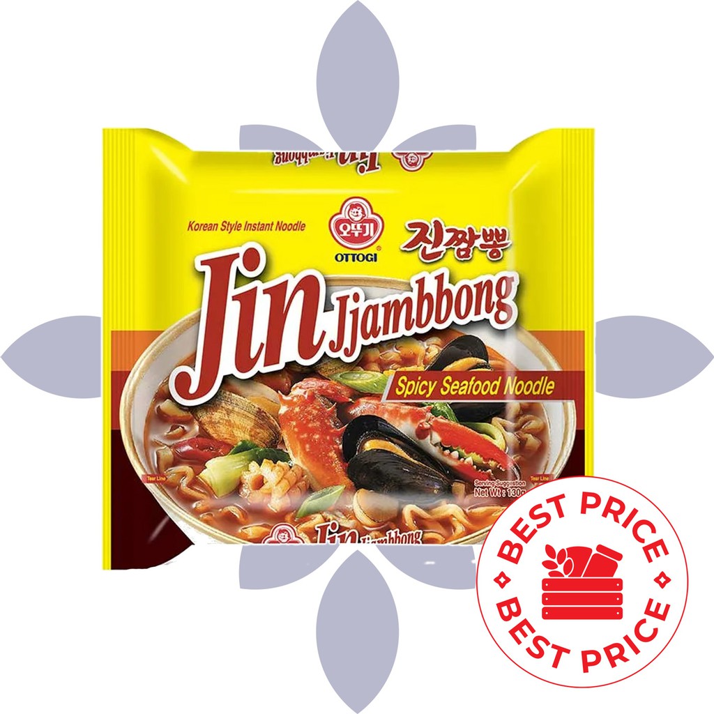 OTTOGI - JIN JJAMBONG RAMEN- 130 GR (MIE INSTAN KOREA)